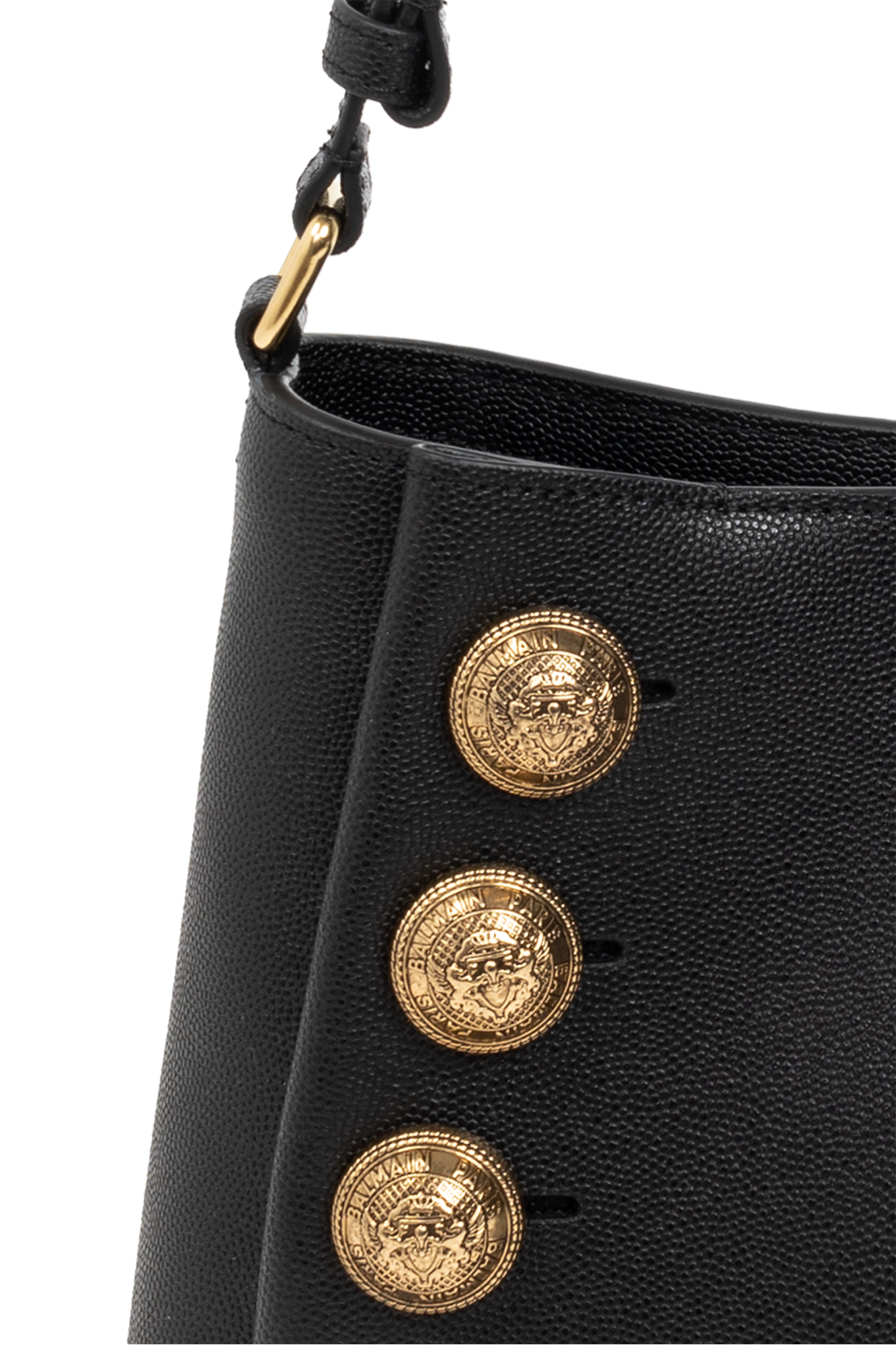BALMAIN Bロコハックルヘルト AN1WJ002LVTL 0PA B-Belt in leather - Women | BALMAIN